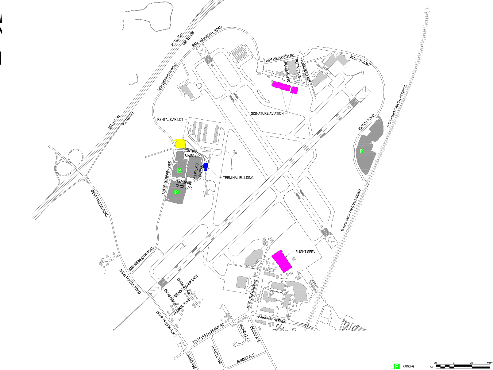 Airport Map Airport Map